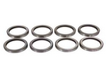 Valve seats, exhaust, ductile iron non-interlock, set of 8